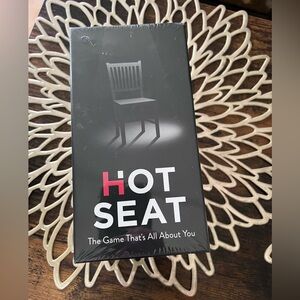 Hot Seat Party Game - Black